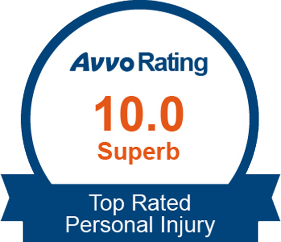 10 Star Rating on Avvo - Top Rated Personal Injury