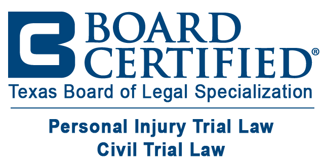 Board Certified by the Texas Board of Legal Specialization